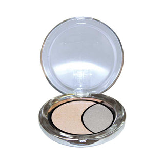 DMGM Studio Perfection Duo Eyeshadow - Satin White/Silver Gray