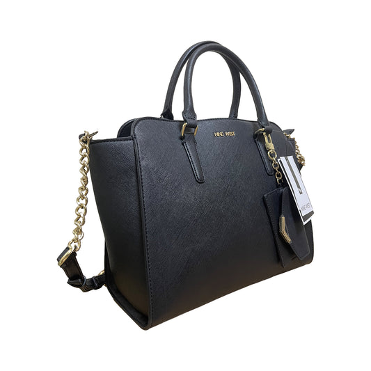 Nine West Duval Women Bag Black Satchel