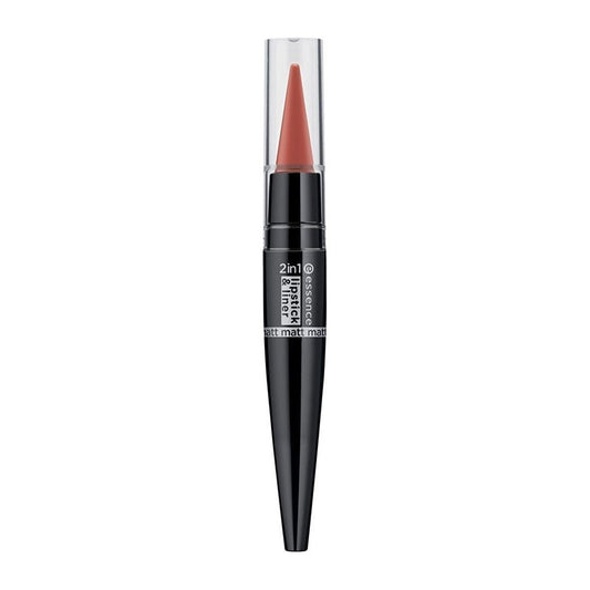 essence 2-in-1 Matt Lipstick & Liner - 01 Beauty Statement
