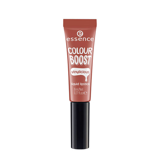 essence Colour Boost Vinylicious Liquid Lipstick - 02 Nude Is The New Cute