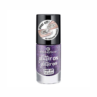 essence Glitter On Glitter Off Peel Off Nail Polish - 04 Spotlight On!