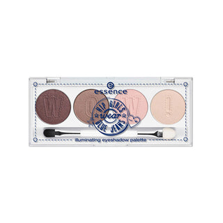 essence Hip Girls Wear Blue Jeans Illuminating Eyeshadow Palette 01 - Born to Be Worn!
