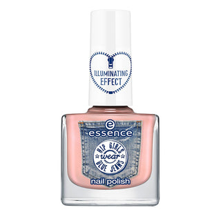 essence Hip Girls Wear Blue Jeans Nail Polish 02 - Cute But Cool!