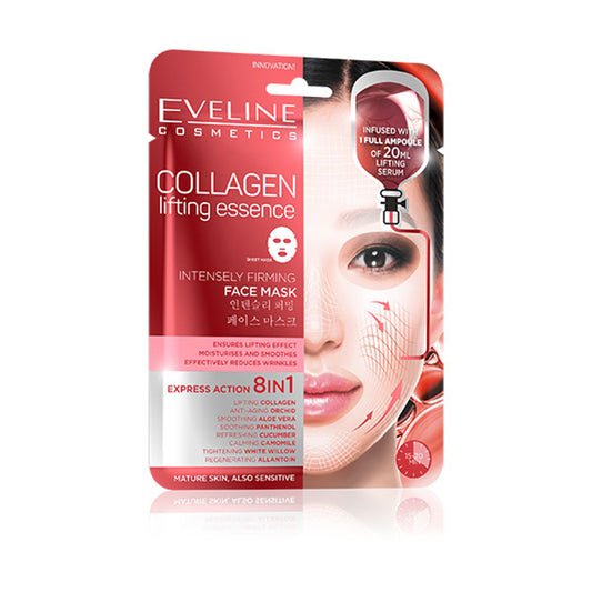 Eveline Cosmetics Collagen Lifting Essence Intensely Firming Face Mask