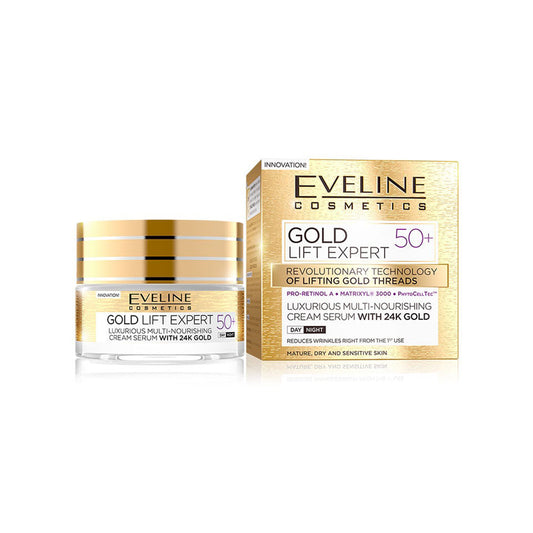 Eveline Cosmetics Gold Lift Expert Day And Night Cream 50+