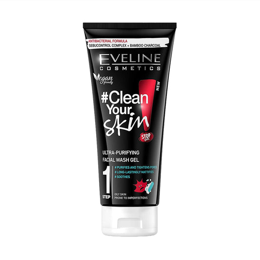 Eveline Cosmetics Face Wash Gel Deeply Cleansing - 200ml