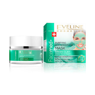 Eveline Cosmetics Facemed+ Purifying and Smoothing Clay Mask 50ml