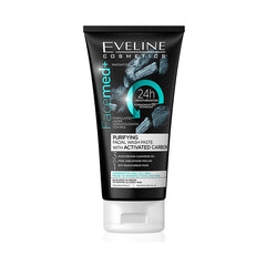 Eveline Cosmetics FaceMed + Purifying Facial Wash Paste With Activated Carbon