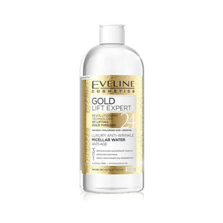 Eveline Cosmetics Gold Lift Expert Luxury Anti-Wrinkle Micellar Water 500ml