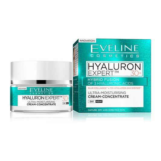 Eveline Cosmetics Hyaluron Expert 30+ Day Night Concentrate Cream