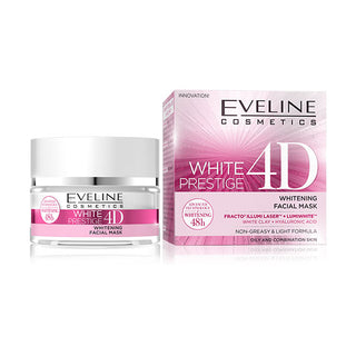 Eveline Cosmetics White Prestige 4D Whitening Facial Mask 50ml