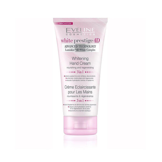 Eveline Cosmetics White Prestige 4D Whitening Hand Cream - 100ml