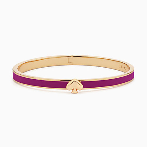 Kate Spade Everyday Spade Thin Enamel Bangle
