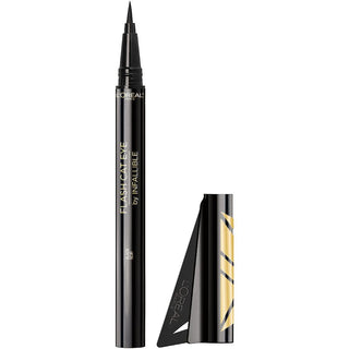 Loréal Paris  Flash Cat Eye Waterproof Brush Tip Liquid Eyeliner - Black