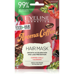 Eveline Cosmetics Food For Hair Aroma Coffee Care Hair Mask - 20ml