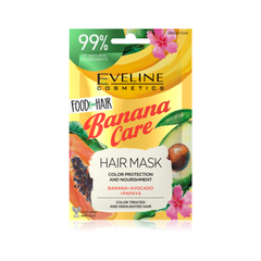 Eveline Cosmetics Food For Hair Banana Care Hair Mask - 20ml