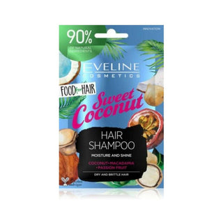 Eveline Cosmetics Food For Hair Sweet Coconut Care Hair Shampoo - 20ml