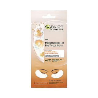 Garnier Eye Sheet Mask Hyaluronic Acid And Orange Juice