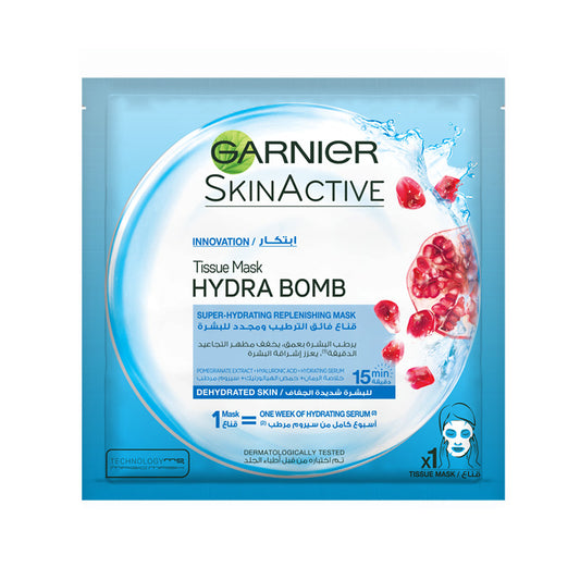 Garnier Hydra Bomb Pomegranate Tissue Mask - Hydrating & Replenishing