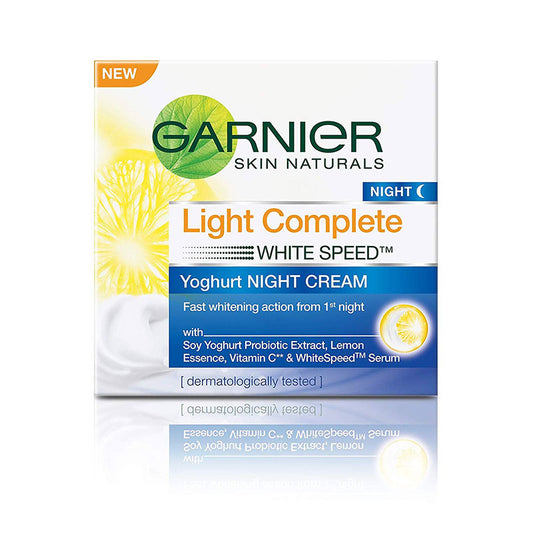 Garnier Light & Radiant Yoghurt Night Cream 40gm