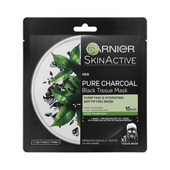 Garnier SkinActive Charcoal Black Tea Hydrating Sheet Mask