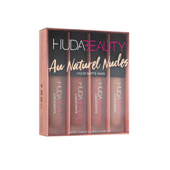 Huda Beauty Liquid Matte Minis - Au Naturel Nudes