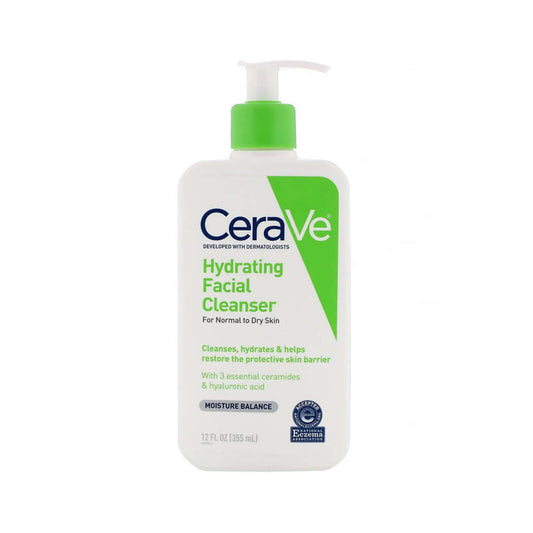 CeraVe Hydrating Facial Cleanser - 355 ml - Shopaholic