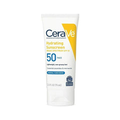 CeraVe Hydrating Sunscreen SPF 50 Face Lotion - Shopaholic