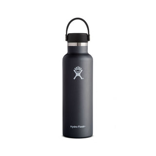 Hydro Flask 21oz Standard Mouth Black / Bottles