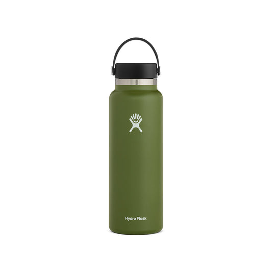 Hydro Flask 40 Oz Wide Mouth Water Bottle - Olive