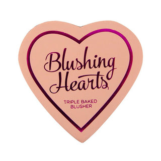 Makeup Revolution I Heart Makeup Blushing Hearts Blusher Peachy Pink Kisses