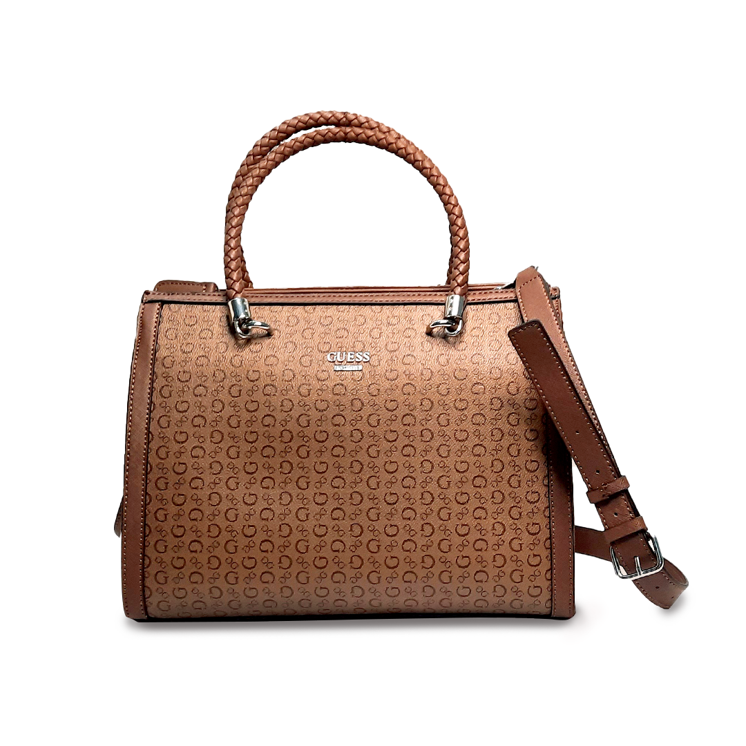 Guess Smart Shoulder Bag Brown