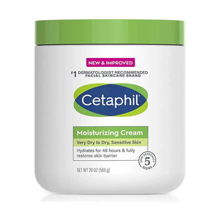 Cetaphil Moisturizing Cream Very Dry to Dry, Sensitive Skin - 20oz