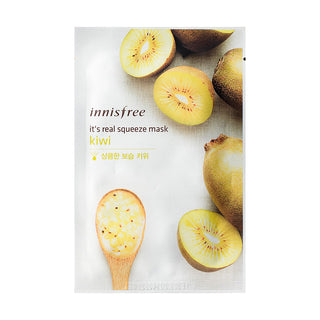 innisfree It's Real Squeeze Mask - Kiwi 1 Sheet