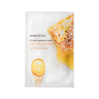 innisfree It's Real Squeeze Mask - Manuka Honey 1 Sheet