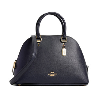 Coach Katy Satchel In Signature Canvas