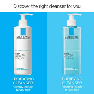 LA Roche Posay Toleriane Hydrating Gentle Facial Cleanser - 400ml - Shopaholic