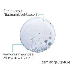 LA Roche Posay Toleriane Purifying Foaming Cleanser - 200ml - Shopaholic