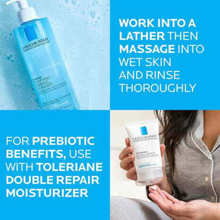 LA Roche Posay Toleriane Purifying Foaming Cleanser - 200ml - Shopaholic