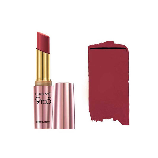 LAKME 9 to 5 Primer with Matte Lip Color - Berry Base