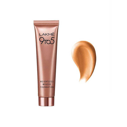 LAKME 9 to 5 Weightless Mousse Foundation - Beige Caramel