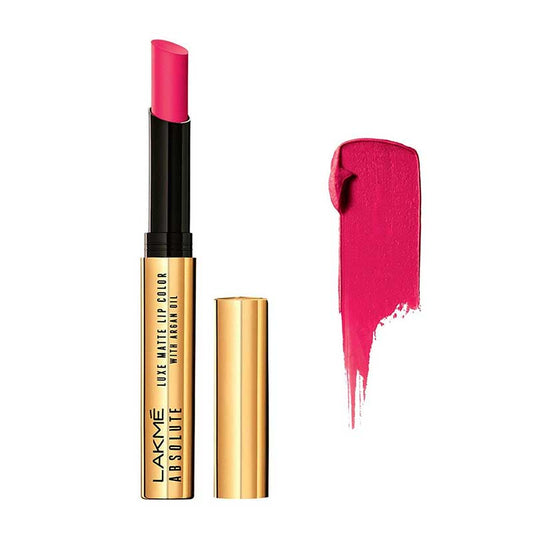 LAKME Absolute Luxe Matte Lip Color with Argan Oil - Almost Red