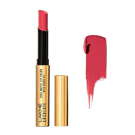 LAKME Absolute Luxe Matte Lip Color with Argan Oil - Crimson Town