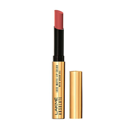 LAKME Absolute Luxe Matte Lip Color with Argan Oil - Smooth Marsala