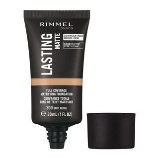 Rimmel London Lasting Finish Matte Foundation - 200 Soft Beige