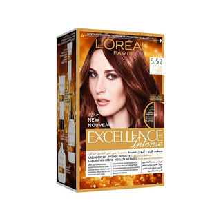 Loréal Paris  Excellence Creme - 5.52 Light Mahogany Brown