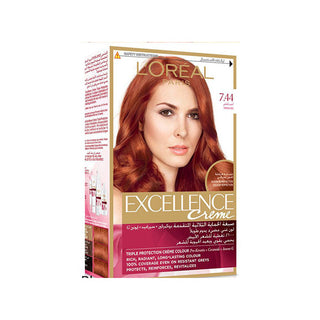 Loréal Paris  Excellence Creme - 7.44 Pepper Red