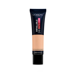 Loréal Paris  Infallible 24 Hour Matte Cover Foundation - 200 Golden Sand