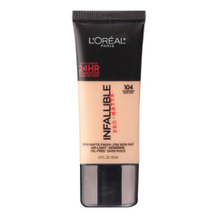 Loréal Paris  Infallible Pro-Matte Foundation - 104 Golden Beige
