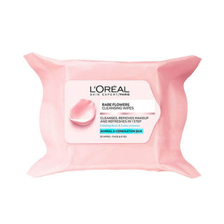 Loréal Paris  Rare Flowers Cleansing Wipes Normal and Combination Skin